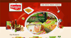 Desktop Screenshot of mangalafoods.com
